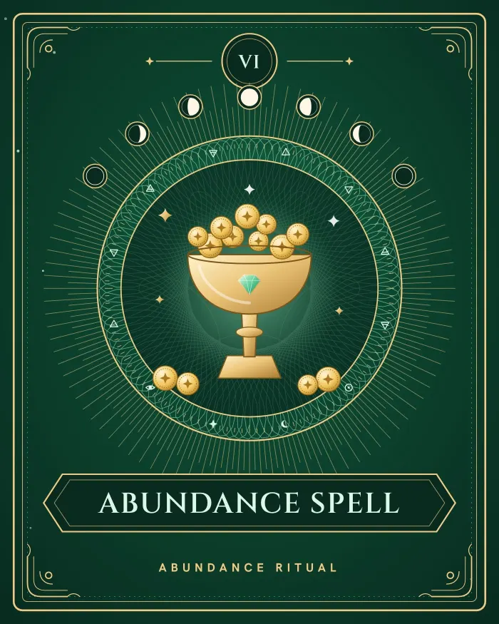 Abundance Spell, ritual by Melanie