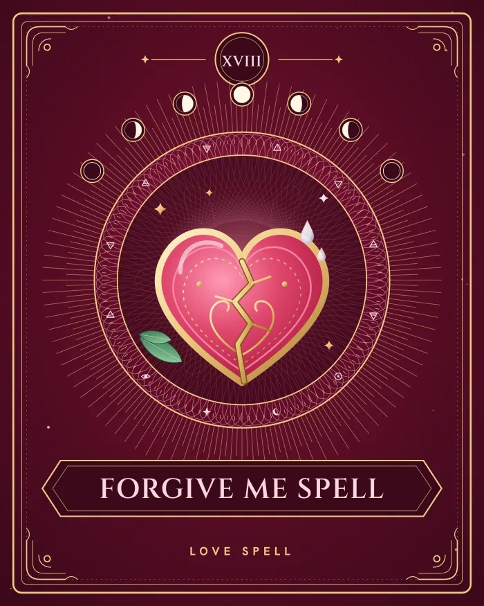 Forgive Me Spell, ritual by Melanie