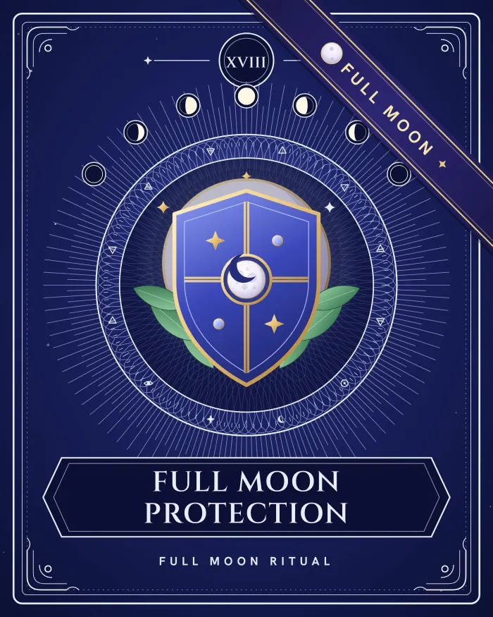 Full Moon Cleansing and Protection Ritual, ritual by Melanie