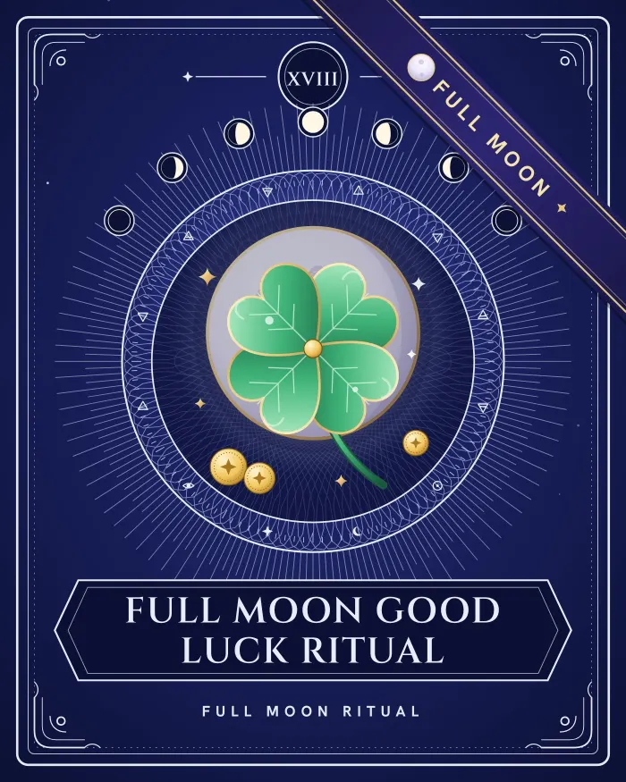 Full Moon Good Luck Ritual, ritual by Melanie