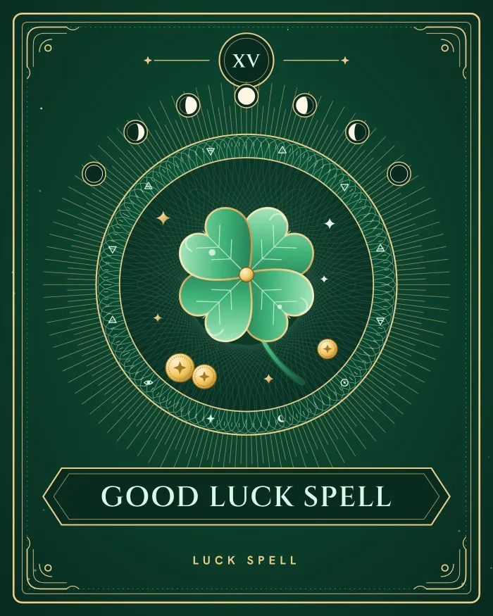 Good Luck Spell, ritual by Melanie
