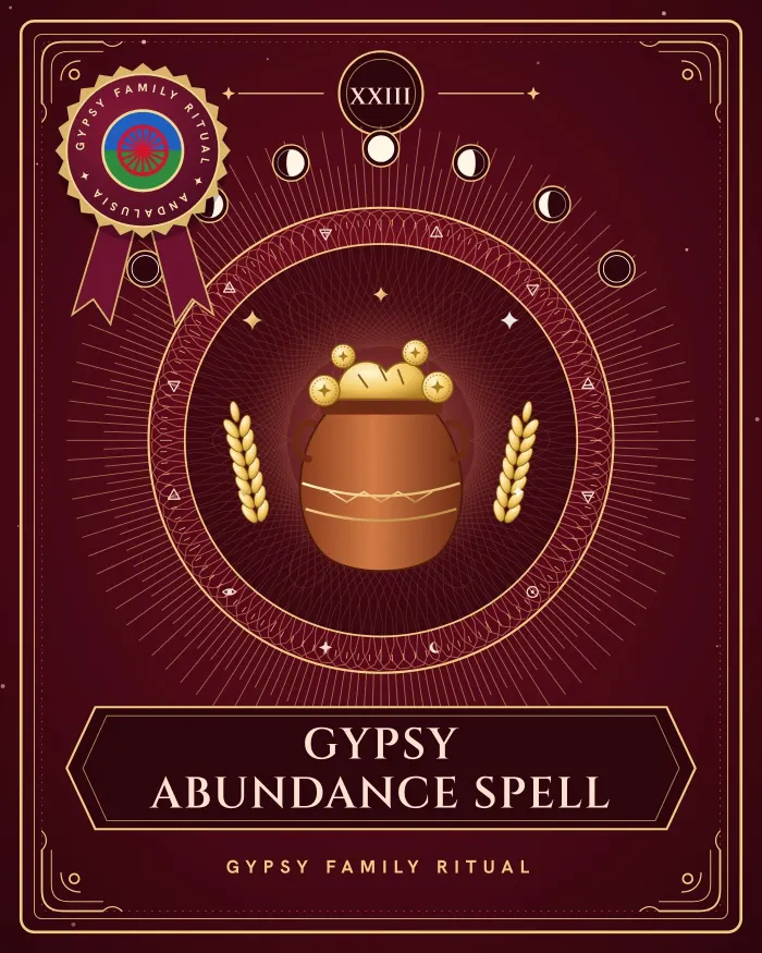 Gypsy Abundance Spell, ritual by Melanie