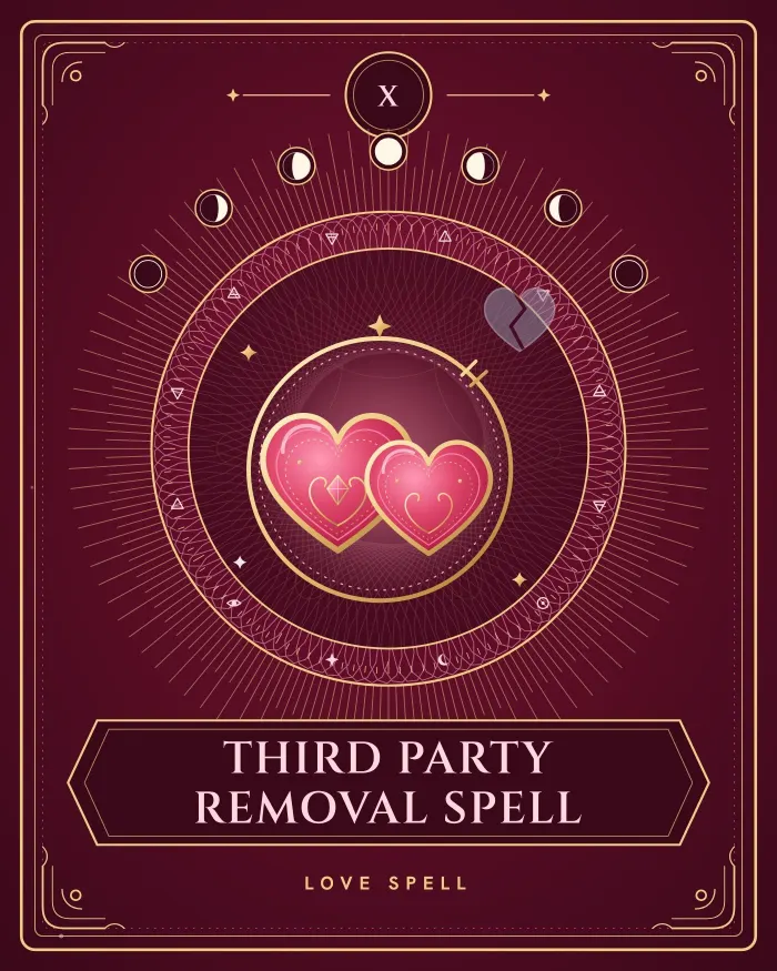 Third Party Removal Spell, ritual by Melanie